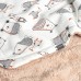 BOBOLI κουβέρτα διπλής όψεως 122128-9689 λευκ΄ή